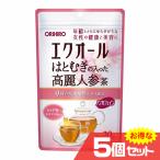 ショッピングエクオール エクオールはとむぎの入った高麗人参茶 5個セット 健康食品 健康茶 女性 お悩み ホルモン 活力 冷え めぐり ノンカフェイン [OR]