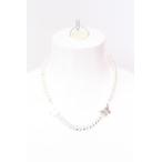 STUGAZI / колье.Silky Silver Butterfly жемчуг x серебряный O-25-02-23-051-St-za-YM-OS