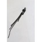 gunda / SAMADI NERO PIERCE серьги черный x серебряный O-24-12-20-062-gu-ac-YM-OS