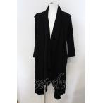 Roen / アームスカルスウェットロングカーディガン S ブラック O-24-12-29-001-Ro-to-YM-ZT142