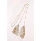 NO ID. / кисточка lalieto колье серебряный x Gold O-25-03-13-096-NO-ac-YM-ZT344