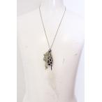 BEDROCK / перо колье оттенок белого O-25-03-20-023-BD-ac-YM-ZT168