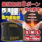 腰痛サポートベルト 腰痛ベルト 腰ベルト 腰サポーター 腰痛 コルセット 腰用  サポートベルト ベルト スポーツ 介護 固定 ぎっくり ギックリ こし 8ボーン