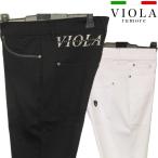  vi Ora rumo-re стрейч брюки чёрный * белый L*XL Y52303 VIOLArumore