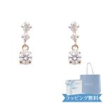 Yahoo! Yahoo!ショッピング(ヤフー ショッピング)リボン済＆紙袋 4℃ ピアス カナルヨンドシー レディース 3石モチーフピアス canal4℃ アクセサリー ジュエリー
