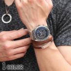 Yahoo! Yahoo!ショッピング(ヤフー ショッピング)メンズ 時計 腕時計 フェイククロノグラフ ブルー ウォッチ おしゃれ 30代 40代 50代 メンズスタイル