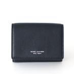 【並行輸入品】マークジェイコブス 財布 ミニ財布 レディース ブラック MARC JACOBS ロゴ 三つ折り財布 5S114L01RE22