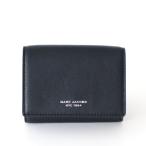 ショッピングMARC マークジェイコブス 財布 ミニ財布 レディース ブラック MARC JACOBS ロゴ 三つ折り財布 5S114L01RE22