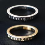 【並行輸入品】MM6 リング 指輪 エムエムシックス シグネチャー ミニマル ゴールド シルバー Numeric SM6UQ0059P6469 2025年秋冬 新着アイテム