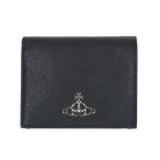 ビビアンウエストウッド 二つ折財布 レディース ブラック ミニ財布 VIVIENNE WESTWOOD 51010024L001N N402