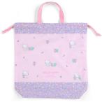  Sanrio SANRIO Hello Kitty Kitty Chan держать рука имеется мешочек сумка спортивная форма пакет цветок 255815 ребенок Kids 