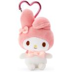  Sanrio SANRIO My Melody мой mero Chan Mini эмблема держатель мягкая игрушка брелок для ключа Heart брелок для ключа кольцо для ключей 304981
