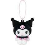  Sanrio SANRIO flocky эмблема держатель черный микро mi Chan 185132 цепочка для ключей брелок для ключа 