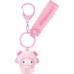  Sanrio SANRIO цельный брелок для ключа медведь My Melody мой mero Chan 583073 эмблема очарование 