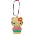  Kei Company Hello Kitty Kitty Chan выгоревший на солнце участок серии PVC эмблема красный KTHI-PM-RD цепочка для ключей брелок для ключа Sanrio SANRIO