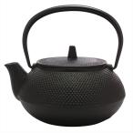 ショッピング南部鉄瓶 南部鉄器 鉄瓶兼用急須 5型新アラレ 黒焼付【日本製】直火対応/鉄瓶/鉄器急須/岩鋳/伝統工芸 Iwachu