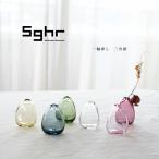 ショッピング花瓶 Sghr スガハラ ミニ フラワーベース 三角錐 一輪挿し ガラス 花瓶 おしゃれ MV-4