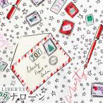 LIBERTYリバティプリント 国産タナローン生地＜Stamped With Magic＞(スタンプドウィズマジック)【ホワイト】36364582-B
