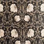 moda fabrics(moda* ткань s)William Morris William Maurice si- подбородок g ламинирование ткань <Pimpernel>( булавка panel )EBONY черное дерево LAMI-8381-15