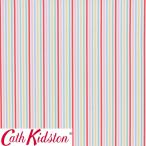 ショッピングキャスキッドソン Cath Kidston キャスキッドソン 生地 コットンファブリック＜Mid Stripe Candy＞(ミッドストライプ キャンディ)MID-STRIPE-CANDY