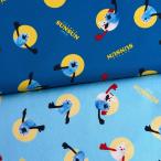  марионетка snsn точка рисунок oks ткань струйный принт темно-синий / голубой (PUPPET SUNSUN герой входить . входить . посещение детского сада посещение школы )PSNF-01