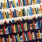 ショッピングシーチング USAコットン COTTON+STEEL コットン＋スティール・シーチング生地＜CURIO＞(キュリオ)本棚【RJR Fabrics コットンアンドスティール】RP1103