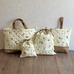 スヌーピー ピーナッツ おえかき柄 入園 入学 通園 通学 4点セット レッスンバッグ シューズケース 体操服入れ コップ入れ 巾着袋(PEANUTS キャラクター)