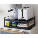 レンジ上ラック タワー tower キッチン ホワイト ブラック シンク上キッチン収納ラック 収納 キッチンラック キッチン収納 キッチンシェルフ 送料無料