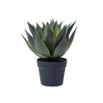 アガベ イミテーション ポット (インテリア 観葉植物 人工植物 おしゃれ イミテーション 鉢付き 造花) 81122