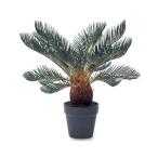 ソテツ イミテーション ポット (インテリア 観葉植物 人工植物 おしゃれ イミテーション 鉢付き 造花) 81124