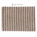 fog linen work противотуманые фары linen Work linen кухня Cross Rome nLKC001-BRNS Brown натуральный полоса кухня вытирание кухня Cross вытирание 