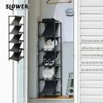  обувь подставка compact s low wa-SLOWER COMPACT SHOE TOWER Lodge BLACK вход место хранения обувь подставка почтовый заказ интерьер место хранения тонкий щель место хранения SLW369