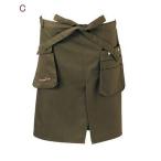 ガーデンエプロン ショート EP-32 Garden Apron Short ブラック カーキ ブラウン ワークエプロン(ポイント10倍)