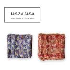 ハンカチ・リベッチョ・オレンジ パープル リーノエリーナ Lino e Lina リーノ・エ・リーナ Lino e Lina リネン 麻 ハンカチ 男性用 女性用(ポイント10倍)