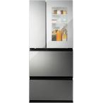 ツインバード 4ドア冷凍冷蔵庫 幅68.5cm 354L フレンチドア HR-EI35B ブラック タッチ&ビュー搭載