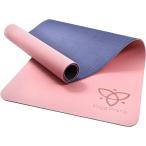 YogaPrana( йога puller na) йога коврик 6mmmeruti розовый скольжение трудно 
