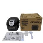 【未使用品】ZOJIRUSHI NW-CA10-BA 圧力IH炊飯ジャー 鉄器コート黒まる厚釜 5.5合炊き ブラック