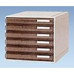 カセッター　Ａ３タイプ（引出６段）アンバー