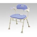  folding shower bench (IS blue ) 1 legs [ returned goods un- possible ]