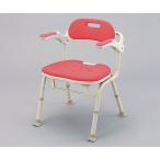  folding shower bench (IS red ) 1 legs [ returned goods un- possible ]