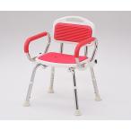  для бизнеса душ стул ( локти имеется / красный ) 1 ножек [ возвращенние товара не возможно ]