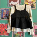 ショッピングセラフ Seraph　  セラフ　　トップス?キャミセット　子供服　女の子　秋冬新作