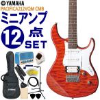 YAMAHA электрогитара начинающий 12 позиций комплект PACIFICA212VQM CMB Mini усилитель есть Yamaha 