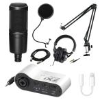TASCAM ixz iPhone・iPad　lightning変換ケーブル + audio-technica コンデンサーマイク AT2020セット
