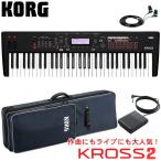 KORG Korg клавиатура KROSS2 61 чёрный цвет для перевозки удобный комплект кейс * слуховай аппарат комплект 