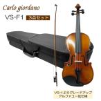 初心者向け バイオリンセット VS-F1 4/4サイズ 4点セット カルロジョルダーノ 調整後出荷