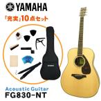 YAMAHA акустическая гитара начинающий 10 позиций комплект FG830 NT Yamaha 
