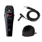 ZOOM M4 32Bit FLOAT магнитофон + TASCAM булавка Mike комплект TM-10LB