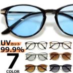  солнцезащитные очки мужской женский UV cut модные очки без линз круг очки Boston цвет незначительный цвет цвет линзы 
