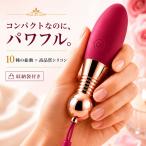 電マ デンマ 高品質シリコン 防水 USB充電 コードレス 小型 ハンディマッサージャー 収納袋付き